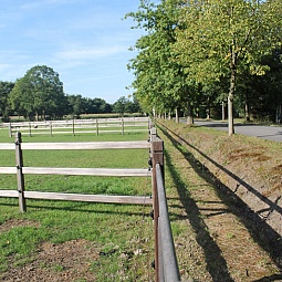 Hardhouten omheiningen