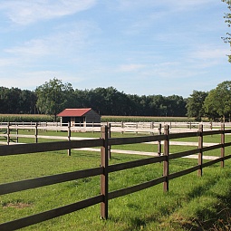 Hardhouten omheiningen